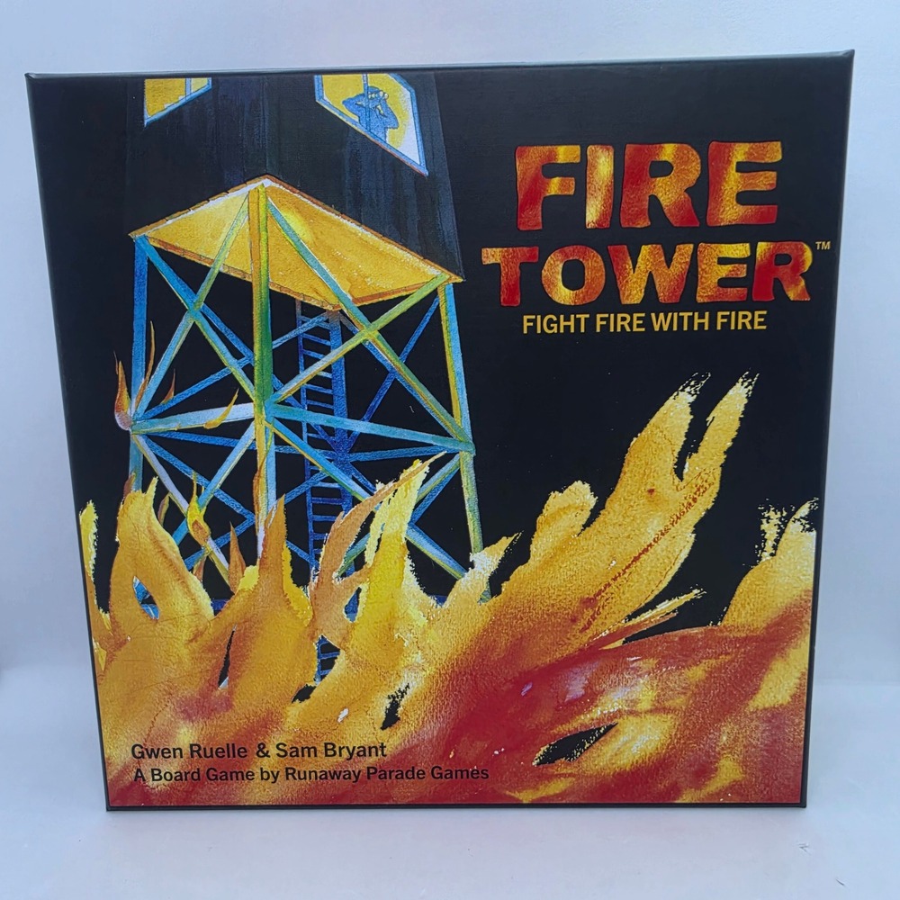 Fire Tower Board Game Runaway Parade Games Fight Fire With Fire 2-4 Players